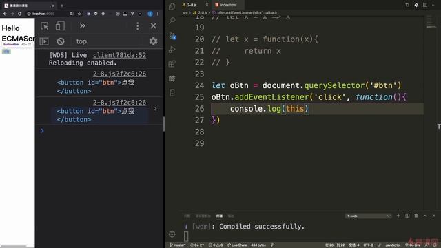 2.9 箭头函数｜ECMAScript2015（ES6）之必备知识｜从ES6到ES11JS全版本JavaScript语法详解 смотреть онлайн