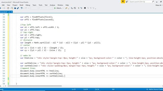 How to Draw Horizontal and Vertical Lines HTML смотреть онлайн