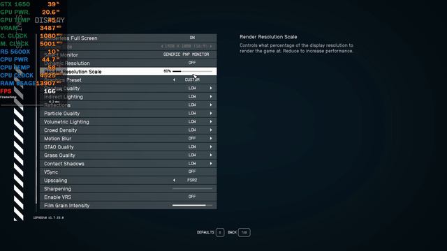 STARFIELD GTX 1650 - CAN OVERCLOCK HELP THIS CARD?
