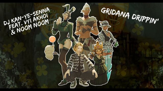 DJ Kan-Ye-Senna - Gridana Drippin' | FFXIV Song смотреть онлайн