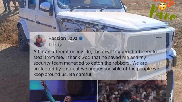 Passion Java Survives Car Accident After Armed Robbers Tries To Take His Life ? смотреть онлайн