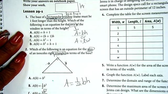 Activity 29 Introduction to Quadratic Function смотреть онлайн