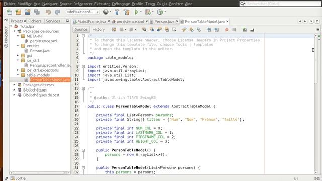 JPA et la persistance des données смотреть онлайн