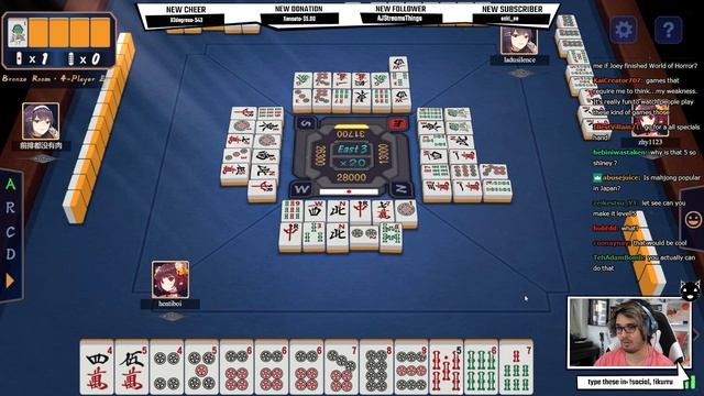 The Anime Man plays ranked Mahjong Souls 2021-08-13 [Twitch VOD] смотреть онлайн