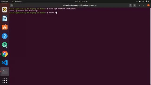 Python DJango Create a Virtual Environment смотреть онлайн