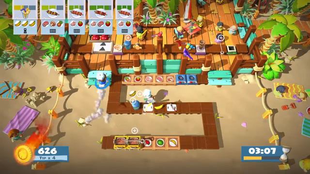 Overcooked 2: Surf n'Turf 3-4 (Solo 1,146) смотреть онлайн