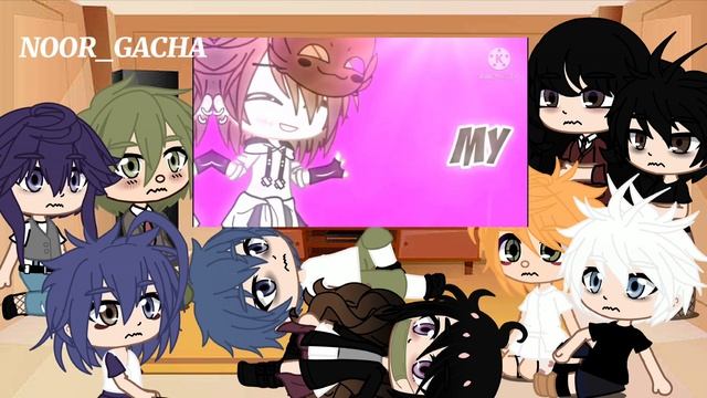 Different anime characters react to each other (6/10) Micheal Afton [The Afton Familie] смотреть онлайн