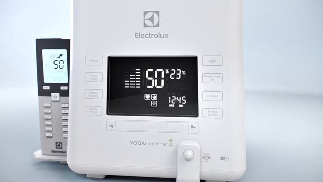 Видеообзор увлажнителя ecoBIOCOMPLEX ELECTROLUX YOGAhealthline EHU-3810D смотреть онлайн