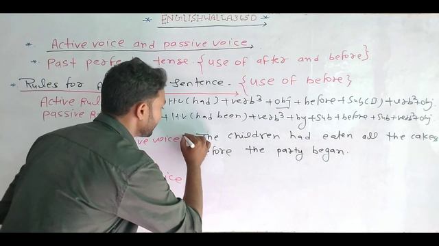 Active and Passive Voice | Past Perfect Tense | Use Of Before | Part-22 | By Ajeet Sir смотреть онлайн