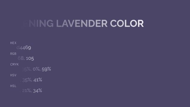 Evening Lavender color #4d4469 hex color - Blue color - Warm color 4d4469 смотреть онлайн