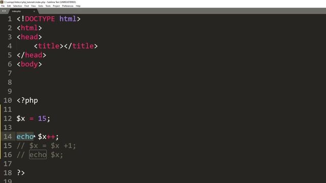 11: Increment and Decrement Operators in PHP | PHP Programming Tutorial for Beginners in Sinhala смотреть онлайн