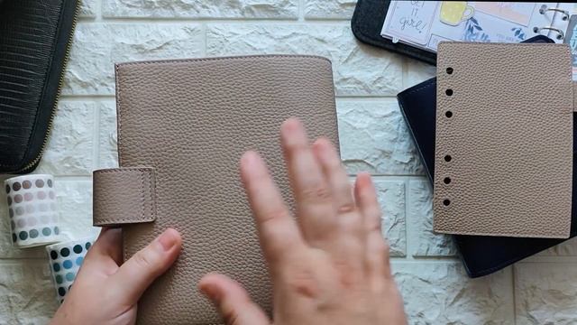Распаковка и обзор ежедневника moterm A6/Unboxing Moterm A6 Litchi Taupe Luxe смотреть онлайн