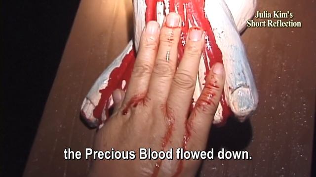 [Short Reflection] “Precious Blood of Jesus with type AB and the same DNA!” (Julia of Naju) смотреть онлайн