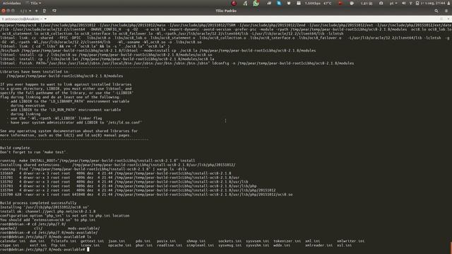 Instalação PHP7 + Oracle OCI смотреть онлайн