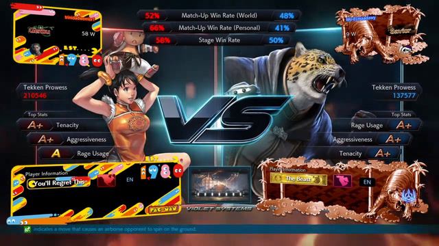 TEKKEN™7_ lin vs king pt.3 смотреть онлайн