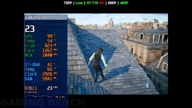 Assassin's Creed Unity | GT 710 | I7 860 | 10gb Ram смотреть онлайн