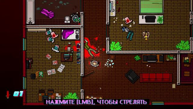 [RU] Hotline Miami 2 WN 00 Pilot - Midnight Animal смотреть онлайн