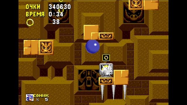 [Rus] Sonic The Hedgehog - Прохождение (Sega Genesis) [1080p60][EPX+]