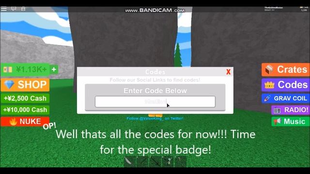 2 Player Ninja Tycoon CODES!!! | MONEY & BADGE & GEAR | Roblox смотреть онлайн