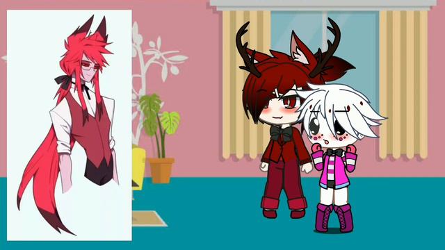 Реакция Энджел Даста и Аластора на шипы / 2 часть смотреть онлайн