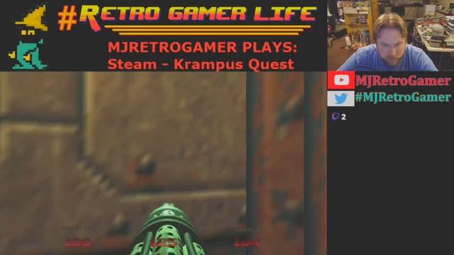 Lets Play - Retro and Pixel Games on Steam - Krampus Quest, Doom 64, DeathRoids - Ep1 смотреть онлайн