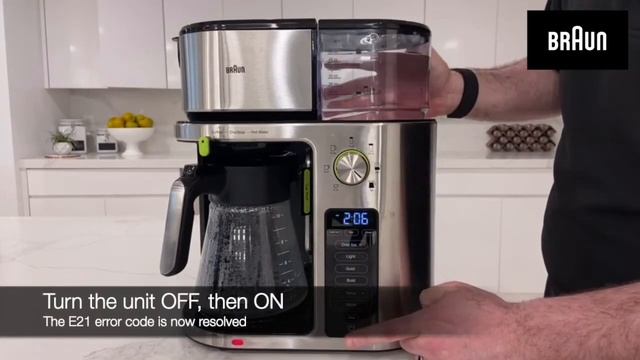 Braun MultiServe Coffee Machine - How To Troubleshoot Your Machine смотреть онлайн