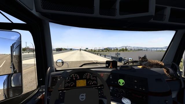 Volvo VNL 740 | Long Delivery | Eureka to Junction | American Truck Simulator | Logitech G29 смотреть онлайн