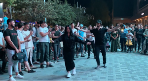 Lezginka Казахстан Чеченская Супер Лезгинка 2023 Девушки Танцуют Алма-Ата Улица Арбат Ловзар ALISHKA