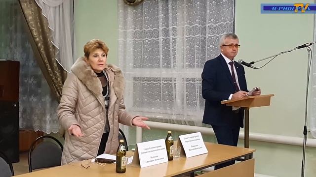 Отчет главы Администрации Зерноградского района перед жителями Донского сельского поселения смотреть онлайн
