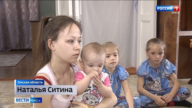 Ордена Родительская слава удостоена многодетная семья Ситиных из Черлакского района