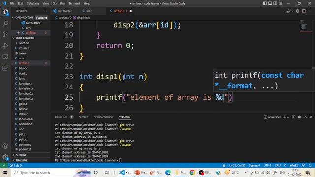 Array in C | C programming | Code easy with me смотреть онлайн