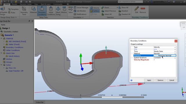 Flow analysis for P -TRAP in CFD from Fusion 360 | AUTODESK смотреть онлайн