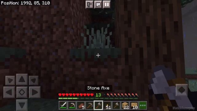 Minecraft: PE / Survival - Hard ➤ Gameplay Walkthrough ➤ Part 6 - For Firewood (iOS, Android) смотреть онлайн