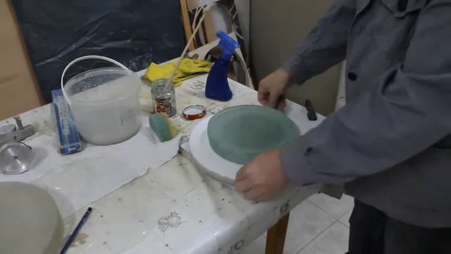 Изработване на любителски телескопи - шлифоване на задната страна на главно огледало смотреть онлайн