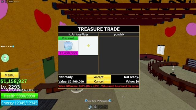What People Trade For Blizzard? Trading Blizzard In Blox Fruits *UPDATED*