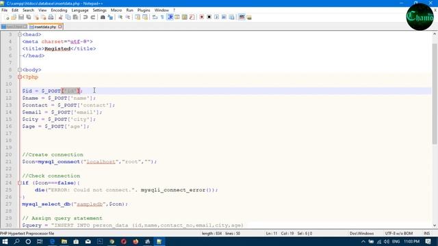 How to Create Localhost Database Connection | Chamo Bro смотреть онлайн