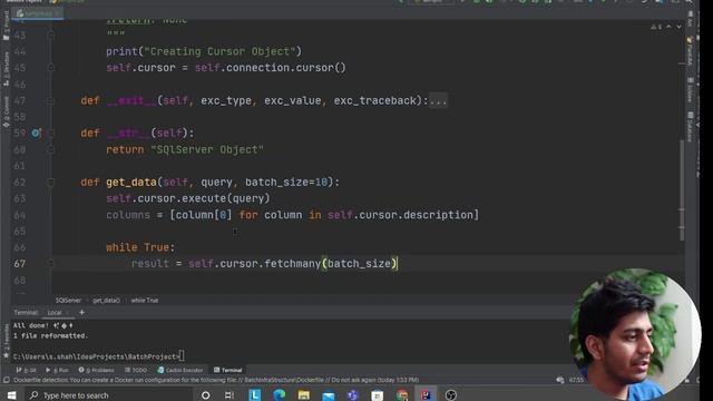 How to use Context manager & Singleton Design pattern to create Helper Class on top of pyodbc Pytho смотреть онлайн