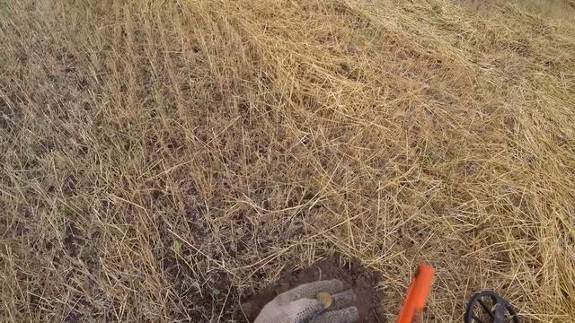 ШЁЛ ПО ПОЛЮ-УВИДЕЛ КУЧУ СОЛОМЫ-РЕШИЛ ПРОВЕРИТЬ И...Коп с мд Gold Hunter Frogman B75 смотреть онлайн