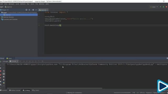 Python GUI interface design making #1 смотреть онлайн