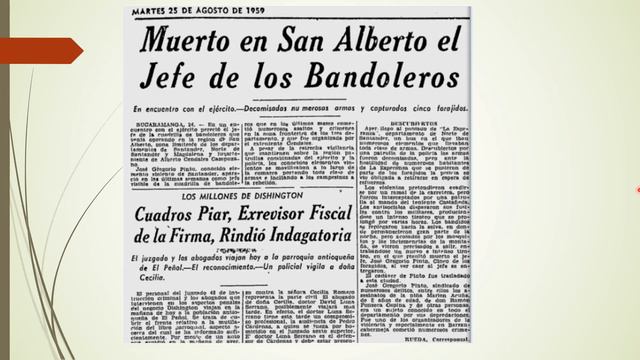 Muerte en combate del bandolero anapista Jose Gregorio Pinto, El Playón Santander 1959 смотреть онлайн