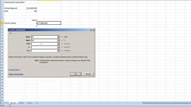 12.3 Investment Calculator - MS Excel (Urdu) - MS Office 2010 Tutorials смотреть онлайн