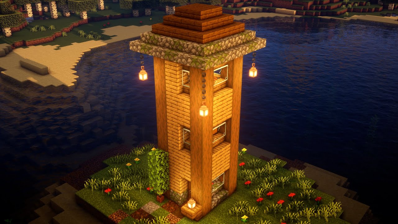 БАШНЯ В МАЙНКРАФТЕ! смотреть онлайн