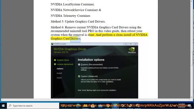 Fix NVIDIA Display Settings Are Not Available on Windows 10 смотреть онлайн