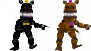 Кошмар и Кошмарный фредбер танцуют