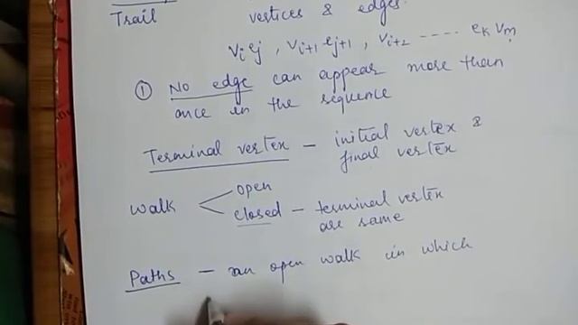 7. Walk, Path and Circuit in Graph with example. смотреть онлайн