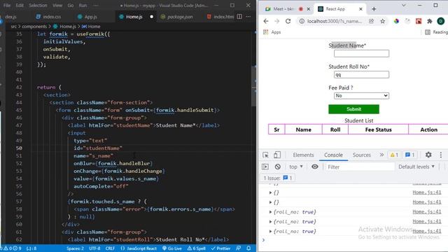 Day-4 React Forms Day 2 With Formik смотреть онлайн