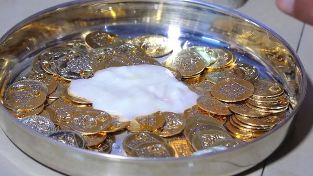 Kuber Ashtalakshmi Mantra 108 Coin Hd | Kubera Laxmi Mantra Pooja | By Shreeyaash смотреть онлайн