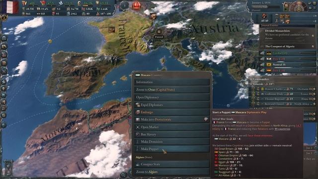 Victoria 3: Voice of the People - French Empire - ep1 смотреть онлайн
