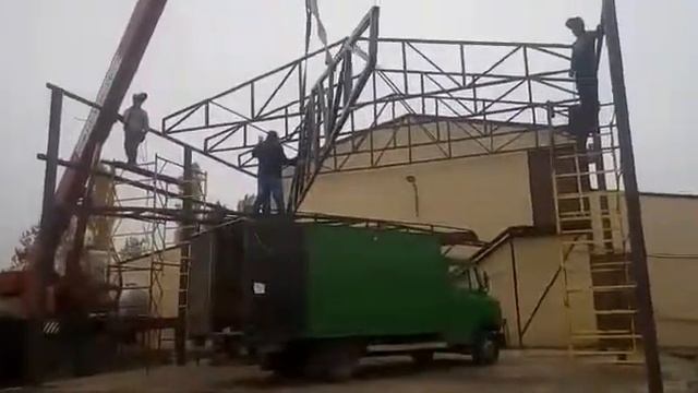 Строительство быстровозводимых ангаров смотреть онлайн