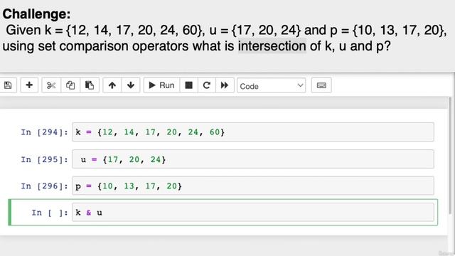 052 Python Set Challenge & Solution 19 Intersection смотреть онлайн